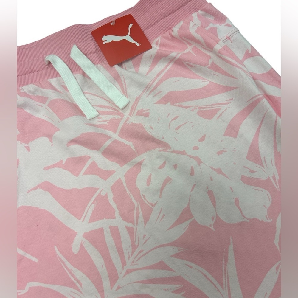 Puma Pink Tropical Leaf Skirt, NWT, Size L - Picture 4 of 6